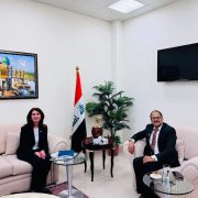 Ms. Rula Sabih Mohammed, Counselor at the Embassy of the Republic of Iraq in Abu Dhabi.